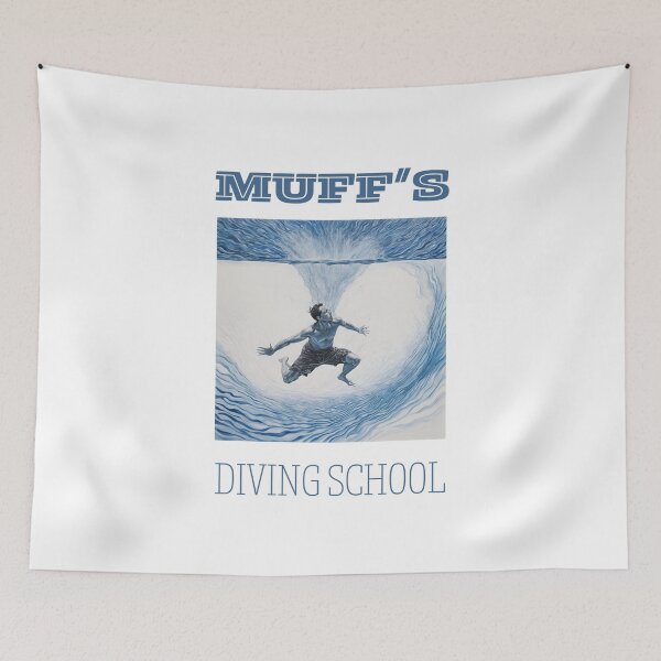 Item preview, Muff's diving school.  designed and sold by NicMacTees.