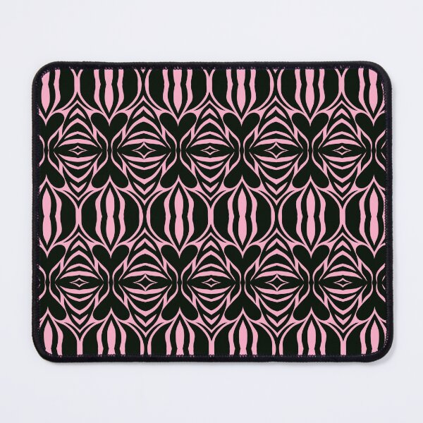 Item preview, Floral Symmetries: Black and Pink 1 designed and sold by AneissPiaf.