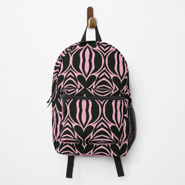 Item preview, Floral Symmetries: Black and Pink 1 designed and sold by AneissPiaf.