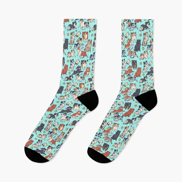 Item preview, Australian shepherd pattern designed and sold by Psychoon.