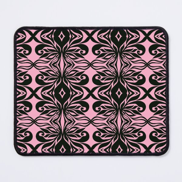 Item preview, Floral Symmetries: Black and Pink 3 designed and sold by AneissPiaf.