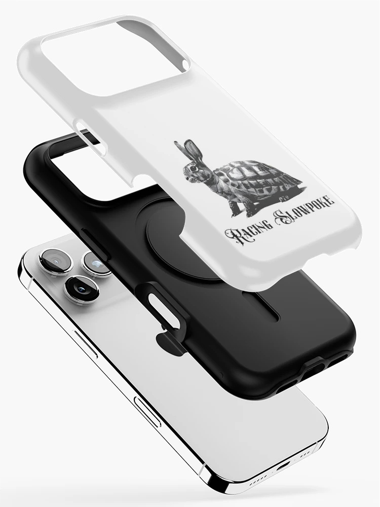 Thumbnail 2 of 4, iPhone Case, Racing Slowpoke: Turtle-Rabbit Fusion designed and sold by GorinART.