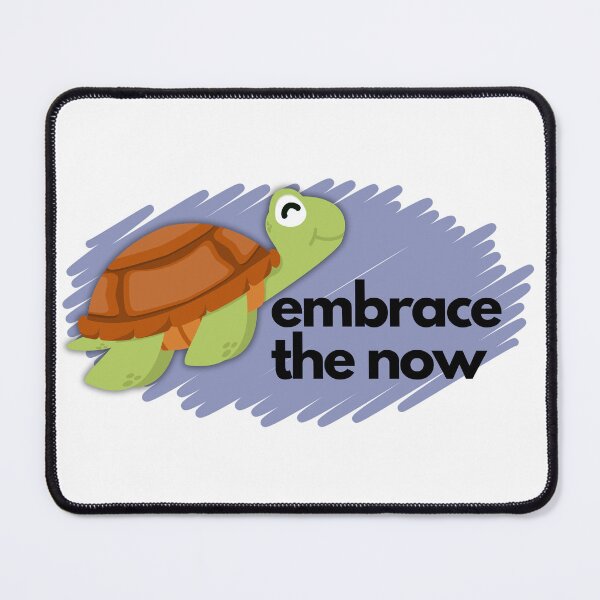 Item preview, Embrace the now. Turtle Sticker designed and sold by Abbybub.