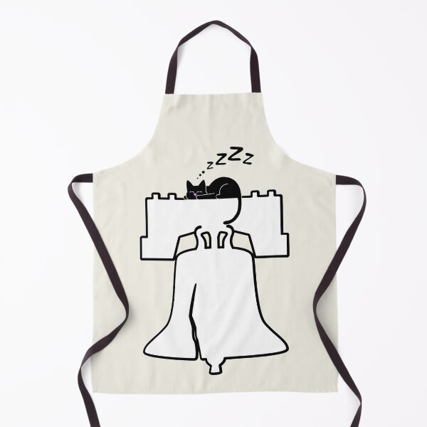 Item preview, Sleeping Cat on Liberty Bell Pennsylvania State Pride for Pet Lovers designed and sold by GoblinBoutique.