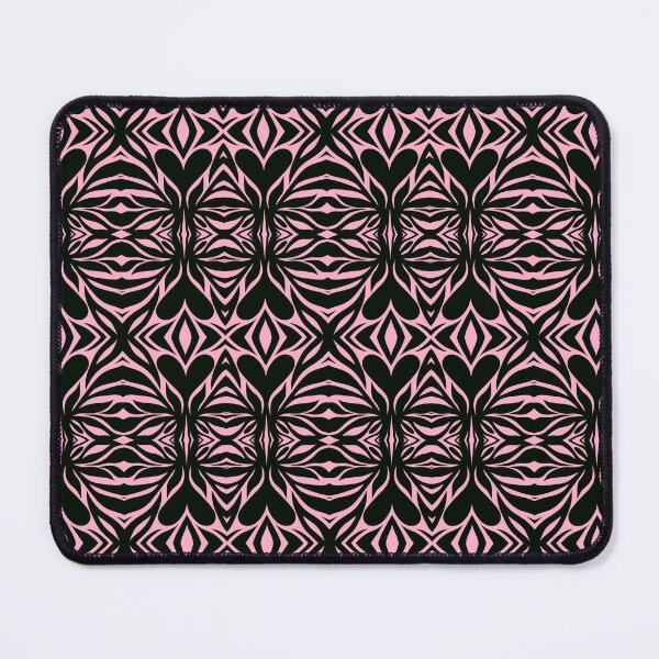 Item preview, Floral Symmetries: Black and Pink 5 designed and sold by AneissPiaf.