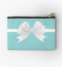 Bolso de mano Arco turquesa y blanco