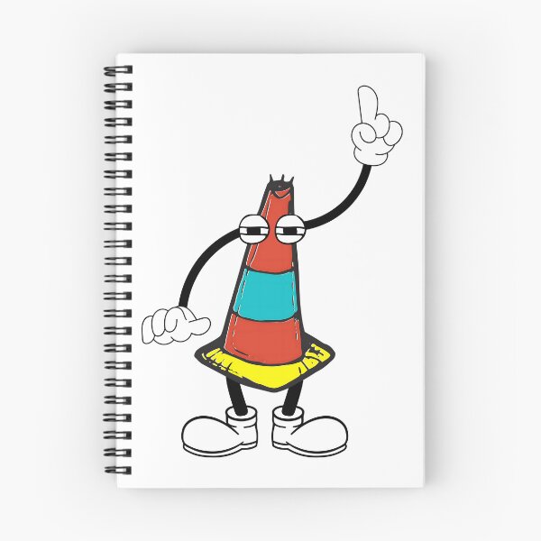 Item preview, Funny Traffic Cone designed and sold by HappyHarmonyArt.
