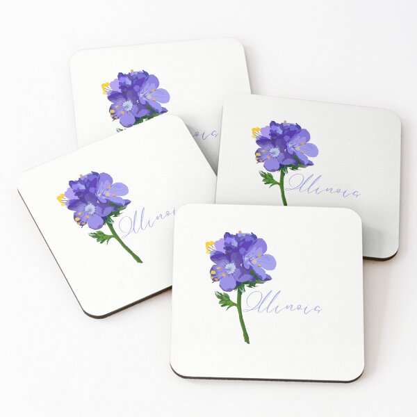 Artikelvorschau, Illinois State Flower Violet Klassisches T-Shirt Aufkleber entworfen und verkauft von ThinkNature!.