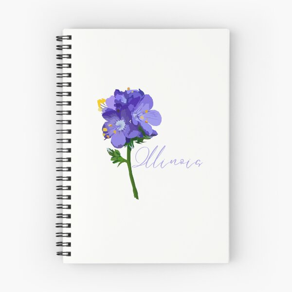 Artikelvorschau, Illinois State Flower Violet Klassisches T-Shirt Aufkleber entworfen und verkauft von ThinkNature!.
