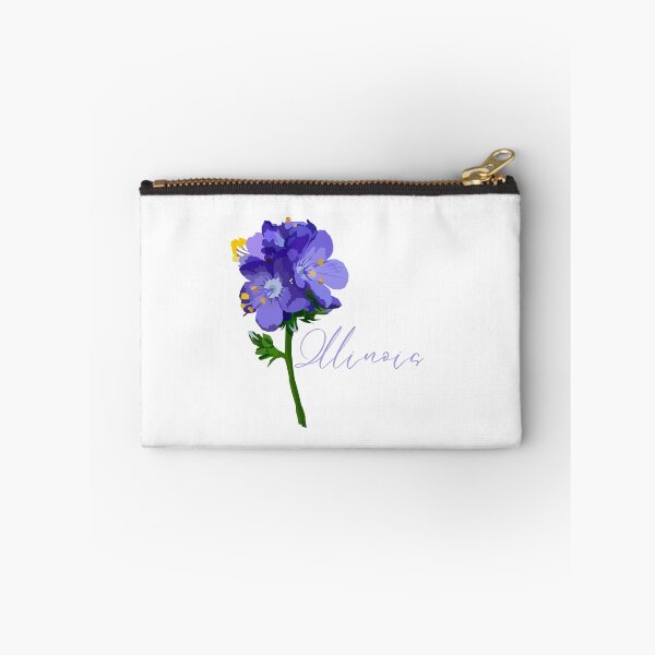 Artikelvorschau, Illinois State Flower Violet Klassisches T-Shirt Aufkleber entworfen und verkauft von ThinkNature!.