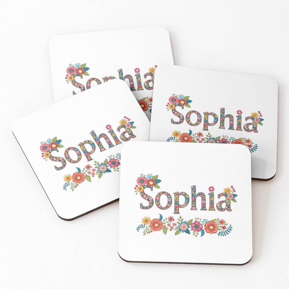 Item preview, Coasters (Set of 4) designed and sold by Colorful-Garden.