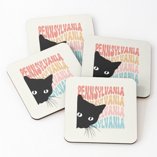Item preview, Cat Loves Pennsylvania State Pride for Pet Lovers designed and sold by GoblinBoutique.