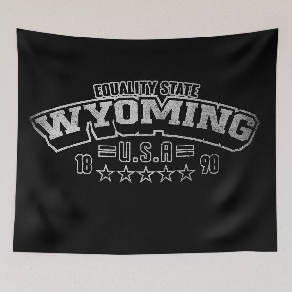 Item preview, Wyoming, Equality state designed and sold by HB Shirts.