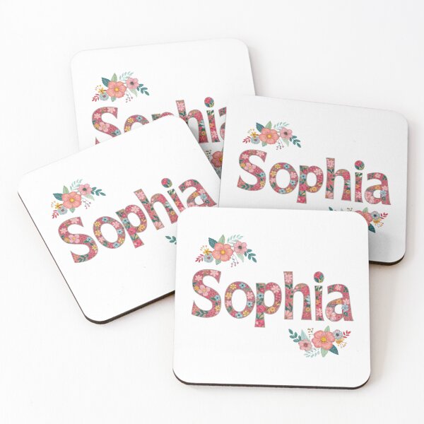 Item preview, SOPHIA , name design, personalized gift, custom name designed and sold by Colorful-Garden.