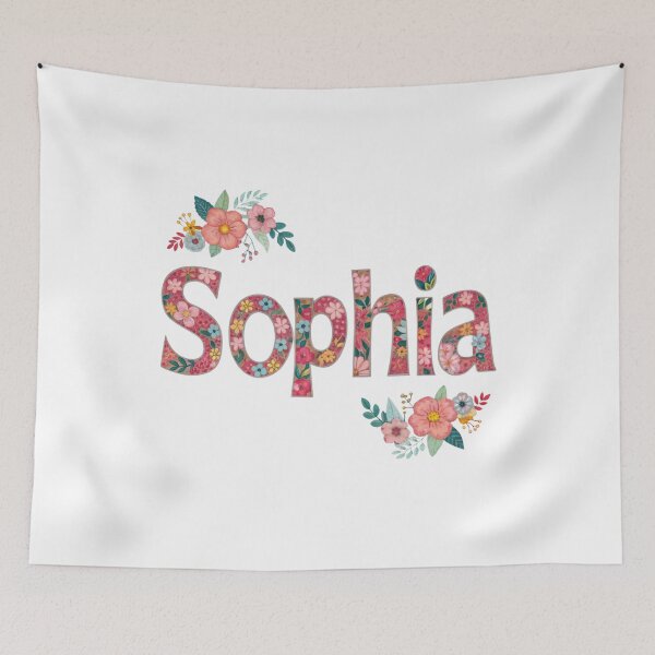 Item preview, SOPHIA , name design, personalized gift, custom name designed and sold by Colorful-Garden.