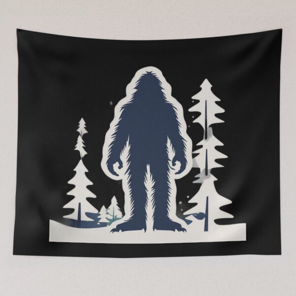 Artikelvorschau, Silhouette Bigfoot entworfen und verkauft von Planetporridge.