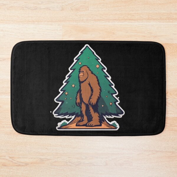 Artikelvorschau, Weihnachts-Bigfoot-Kunst entworfen und verkauft von Planetporridge.