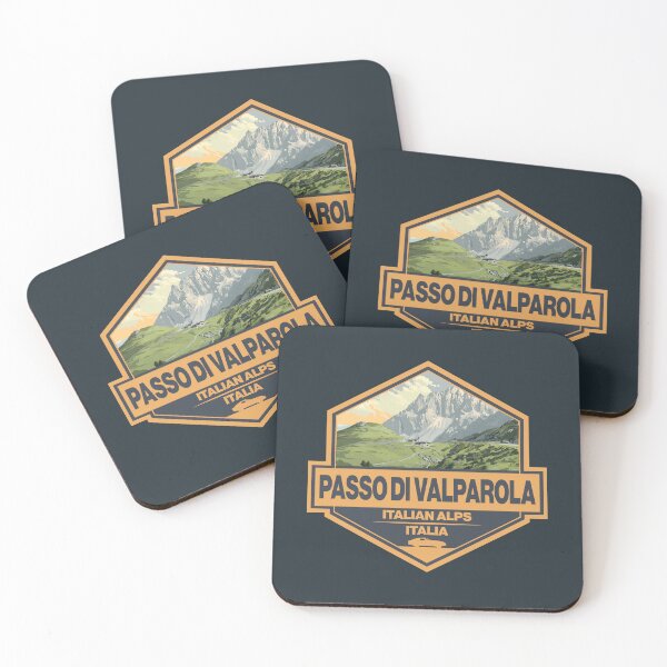 Item preview, Passo di Valparola Italy Valparola Pass Travel Art Badge designed and sold by KrisSidDesigns.