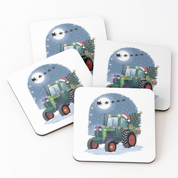 Item preview, Christmas Tractor with Gifts designed and sold by REAL IRISH GIFTS.