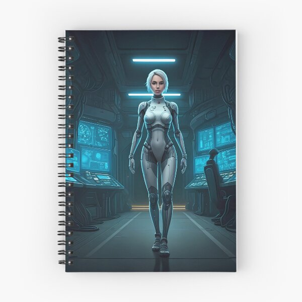 Item preview, Futuristic Android designed and sold by AICreativeArts.