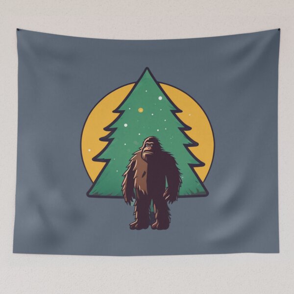 Item preview, Cute Bigfoot With Tree designed and sold by Planetporridge.
