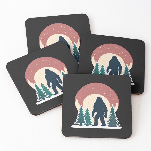 Item preview, Christmas Bigfoot Silhouette designed and sold by Planetporridge.