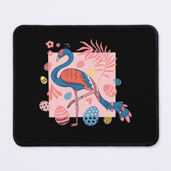 Item preview, fantastic Easter Flamingo holiday designed and sold by DrawHandArt.