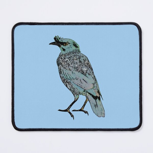 Item preview, Crested Myna Black Alternate Design  designed and sold by designsasstultd.