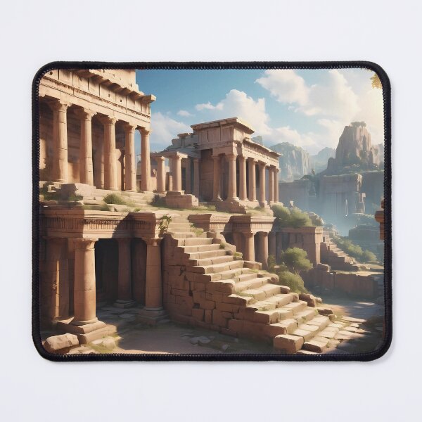 Item preview, Ancient Stone Structures designed and sold by AICreativeArts.