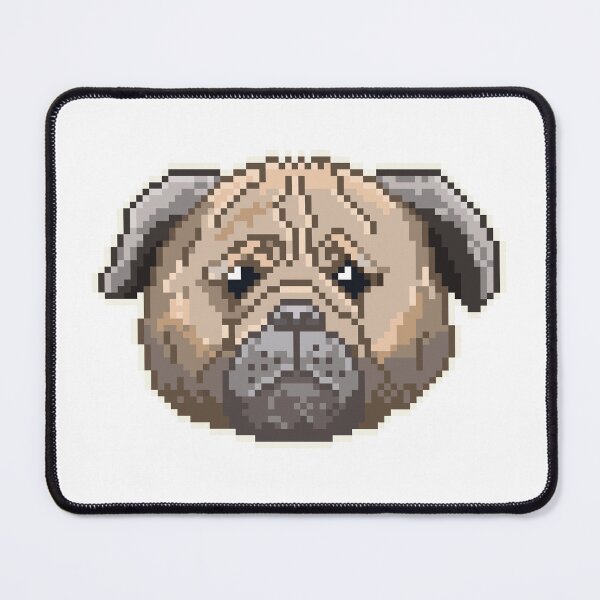 Item preview, Pug Pixel Art designed and sold by Ekira Pop Pixel.