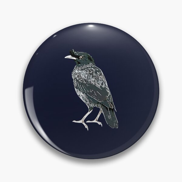 Item preview, Crested Myna White Alternate Design  designed and sold by designsasstultd.