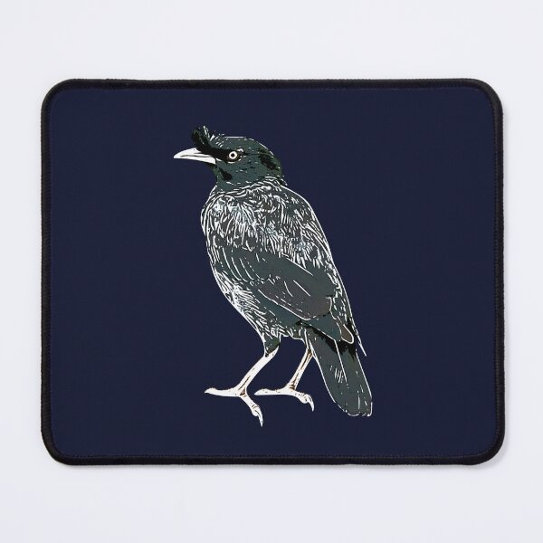 Item preview, Crested Myna White Alternate Design designed and sold by designsasstultd.