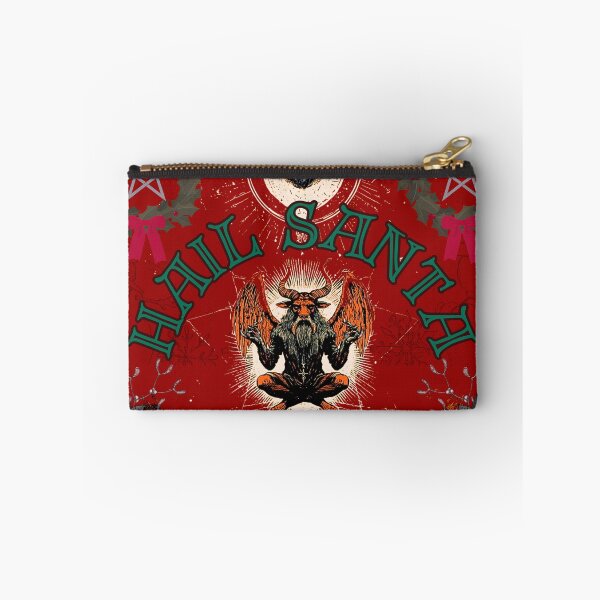 Item preview, Hail Santa / Hail Satan designed and sold by PitchBlackIcon.
