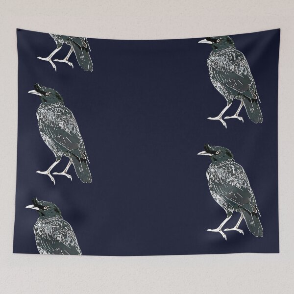 Item preview, Crested Myna White Alternate Design  designed and sold by designsasstultd.