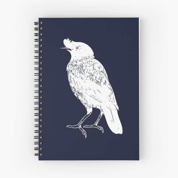 Item preview, Crested Myna White Design  designed and sold by designsasstultd.