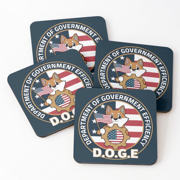 Item preview, American Efficiency Seal - Patriotic Shiba 2024 Print designed and sold by cabana.space.