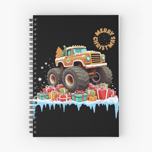 Item preview, Monster Truck Gingerbread Christmas Cookie Gifts Shirt designed and sold by The Art of Kkatarynka.