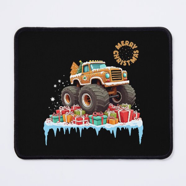 Item preview, Monster Truck Gingerbread Christmas Cookie Gifts Shirt designed and sold by The Art of Kkatarynka.