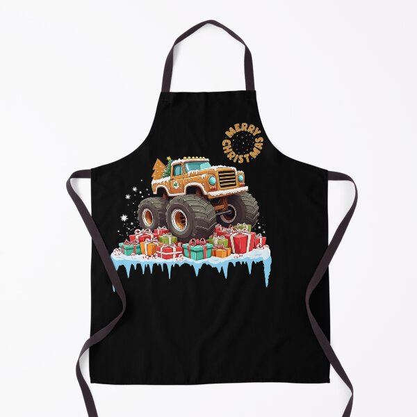 Item preview, Monster Truck Gingerbread Christmas Cookie Gifts Shirt designed and sold by The Art of Kkatarynka.