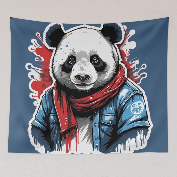 Item preview, Rebel Panda Warrior designed and sold by EDigitalStore.