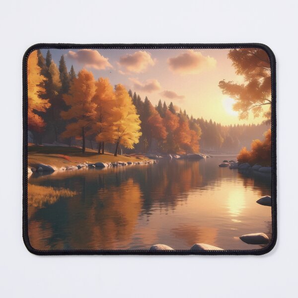 Item preview, Autumnal River designed and sold by AICreativeArts.