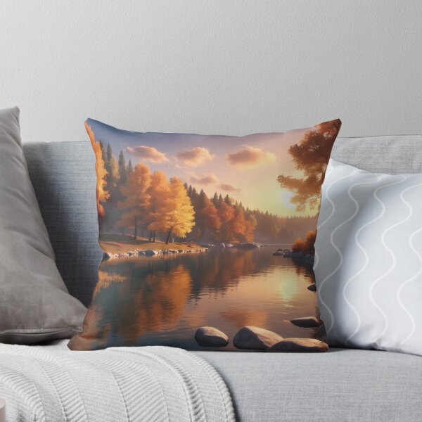 Item preview, Autumnal River designed and sold by AICreativeArts.