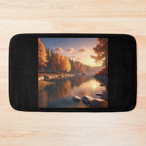 Item preview, Autumnal River designed and sold by AICreativeArts.
