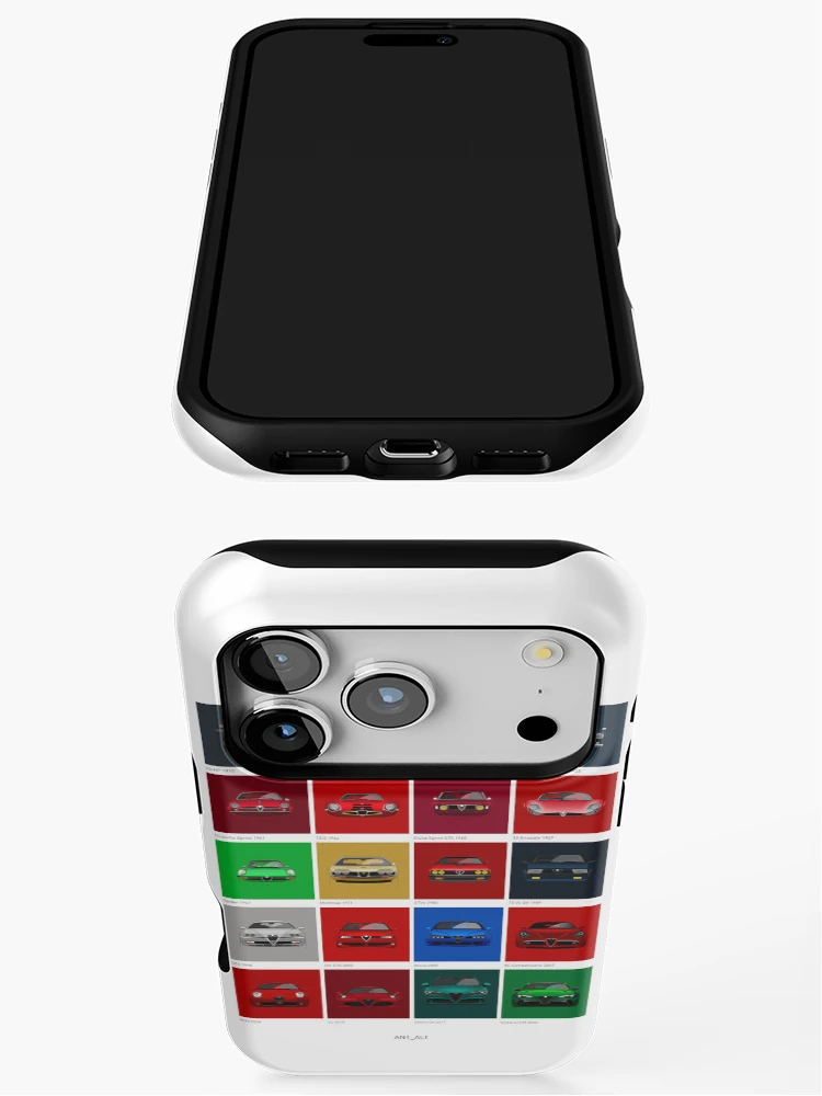 Thumbnail 3 of 4, iPhone Case, Alfa Romeo designed and sold by Alt_ Illustrations.