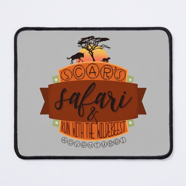 Item preview, Scar's Safari & Run with the Wildebeest Adventures Lion King Parody designed and sold by Peace-Love-Art.