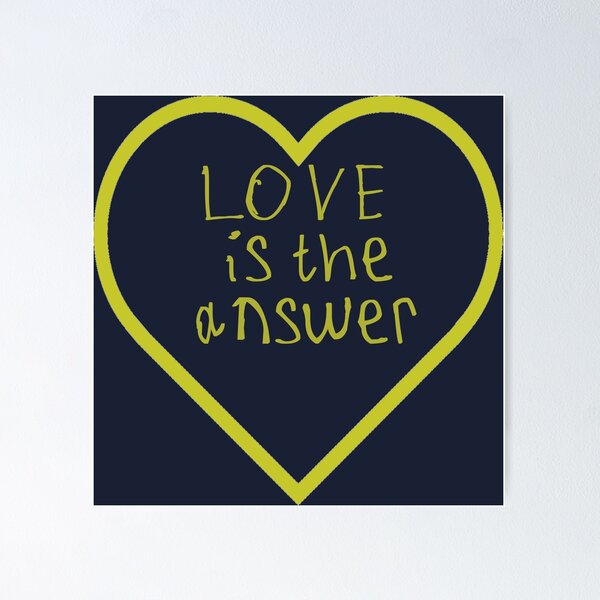 Item preview, Love is the Answer designed and sold by kinpirks.