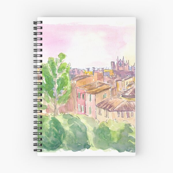 Item preview, Palma de Mallorca Panoramic City View with La Creu and La Seu designed and sold by artshop77.