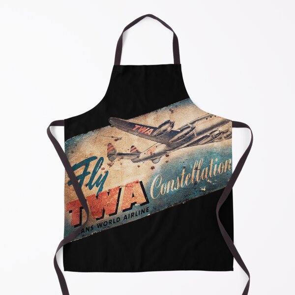 Item preview, Fly TWA Constellation - Vintage Travel Sticker, Authentic, Distressed designed and sold by Offset Vinyl Film.