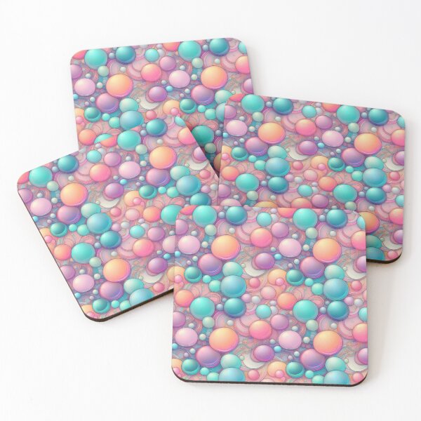 Item preview, Bubbly Bliss: A cheerful pattern with colorful bubbles floating in a sky of endless possibilities. designed and sold by Grang Art Artistic Designs.