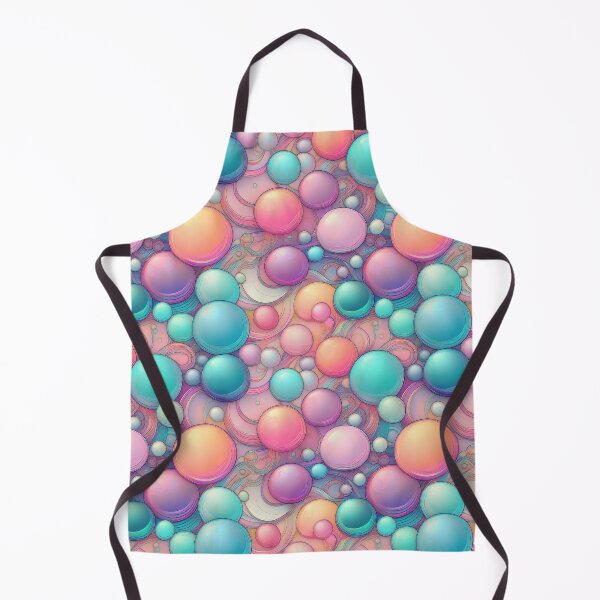 Item preview, Bubbly Bliss: A cheerful pattern with colorful bubbles floating in a sky of endless possibilities. designed and sold by Grang Art Artistic Designs.
